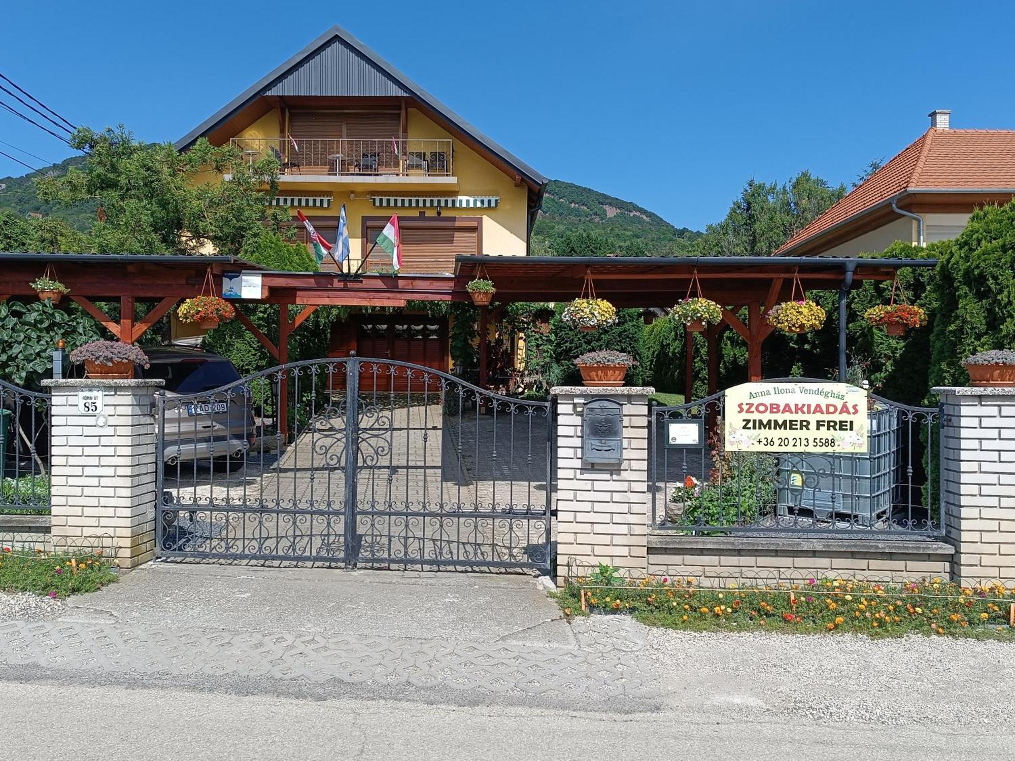 Anna Ilona Vendeghaz Hotel Badacsonytomaj Bagian luar foto